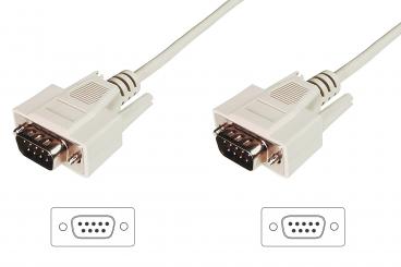 Datentransfer Anschlusskabel, D-Sub9/St - D-Sub9/St 