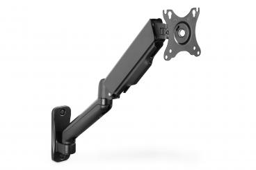 Universelle Monitor-Wandhalterung mit Gasdruckfeder und Schwenkarm 