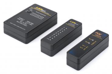 Netzwerk- und Kommunikationskabel Tester, RJ45 und BNC 