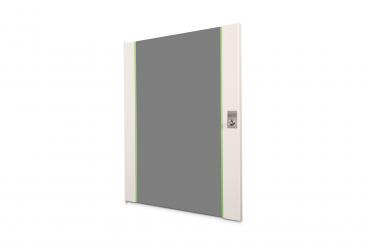 Glas-Fronttür für 19" 16HE Wandgehäuse Unique Serie 