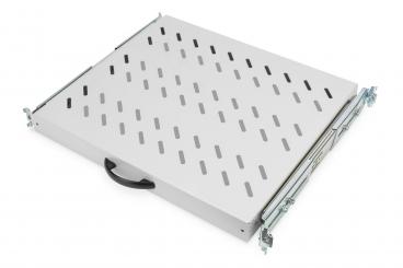 Ausziehbarer Fachboden für 483 mm (19")-Schränke 