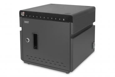 Mobiler Desktop Ladeschrank für 10 Notebooks/Tablets bis 13 Zoll, UV-C, USB-C 