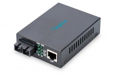 Fast Ethernet Medienkonverter, RJ45 / SC 