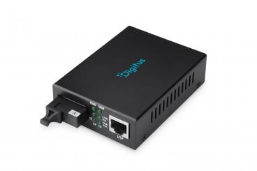 Bidirektionaler Gigabit Medienkonverter, RJ45 / SC 