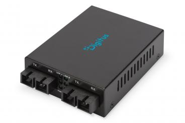 Gigabit Multimode/Singlemode Medienkonverter SC/SC 