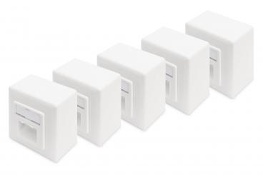CAT 6, Klasse E, Datendose, Aufputz 