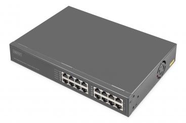 8-Port Gigabit Ethernet PoE Injektor, 802.3bt, 250 W 