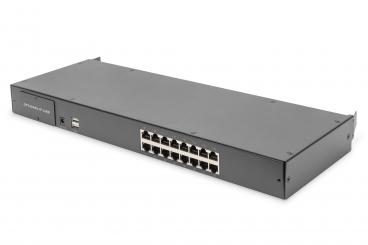Modularer CAT 5 KVM-Switch, 16-Port 
